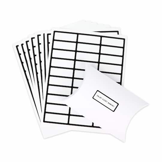12 Packs: 240 ct. (2,880 total) Black Border Address Label Stickers by Recollections™